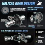 Hosim 1:10 Brushless RC Cars for Adults, 68+KMH Remote Control Car Fast, 4WD All Terrain Rc Trucks Off Road Waterproof Hobby Grade Large Racing Buggy Toy Gift Monster Trucks-Upgradeable to 3S Battery