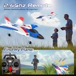 CKYSCHN F22 Remote Control Airplane 4 Channel with Lights | 2.4G Fighter RC Plane with 3 Flight Modes for Beginners - RTF RC Airplane for Adults 37 Minutes Flight Time