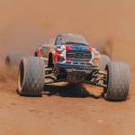 ARRMA RC Truck 1/18 Granite GROM MEGA 380 Brushed 4X4 Monster Truck RTR with Battery & Charger, Blue, ARA2102T1