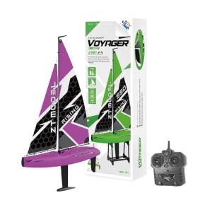 PLAYSTEM Voyager 550 2.4G RC Racing Sailboat (RTR Pre-Printed)- 30" Tall