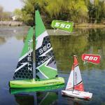 PLAYSTEM Voyager 550 2.4G RC Racing Sailboat (RTR Pre-Printed)- 30" Tall