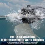 Aka Supaku Rc Boat,12 inch Big Remote Control Boats with LED Light,40 KPH Fast RC Speed Boats with 2000mAh Battery Ideal Waterproof Toy Boats for Lakes & Pools & Salt Water Summer Toys for Adults