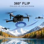 Drone with Camera for Adults Mini RC Drone for Beginners Beginners One-Key Take Off/Landing Headless Mode, 3 Speeds, 360° Flip