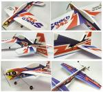 RC Foam Plane Sbach342 Aerobatic Flying Airplane, 39" Unassembled 3D EPP RC Airplane Kits to Build for Adults (KIT+Motor+ESC+Servo, Not Including Remote Control and Battery)