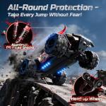 DEERC 9311E 1/18 All Terrain Fast RC Cars for Adults 40KPH,4WD Electric Off-Road Remote Control Monster Truck,2.4Ghz High Speed Car,Waterproof Monster Truck with 2 Batteries for Boys & Kids