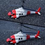 OBEST RC Helicopter LM19-E Black Hawk 3.5 Channel 2.4G - One-Key Takeoff/Landing, Emergency Stop, Altitude Hold & 3-Speed, 60M Range(Red & White)