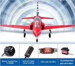Fms Bae Hawk Red Arrow 80mm Ducted Fan EDF Red Racing High Speed RC Airplane Jet 6S PNP (No Radio, Battery, Charger)
