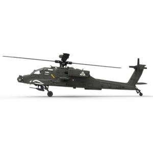 Helidirect Yu Xiang AH64 Scale 3D RC Helicopter Sized 200 - YuXiang F11 Remote Control Helicopter, S-FHSS Protocol Apache RC Electric Helicopters Scale 1/32 for Adults (GPS)