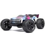 ARRMA RC Truck 1/8 KRATON 4X4 6S BLX BRUSHLESS V6 Speed Truck RTR (Lipo Battery and Charger Not Included) (Blue/Pink), ARA8608V6T2