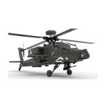 Helidirect Yu Xiang AH64 Scale 3D RC Helicopter Sized 200 - YuXiang F11 Remote Control Helicopter, S-FHSS Protocol Apache RC Electric Helicopters Scale 1/32 for Adults (GPS)