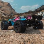 ARRMA RC Truck 1/8 KRATON 4X4 6S BLX BRUSHLESS V6 Speed Truck RTR (Lipo Battery and Charger Not Included) (Blue/Pink), ARA8608V6T2