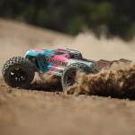 ARRMA RC Truck 1/8 KRATON 4X4 6S BLX BRUSHLESS V6 Speed Truck RTR (Lipo Battery and Charger Not Included) (Blue/Pink), ARA8608V6T2