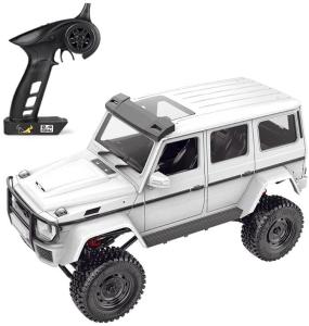 Remote Control RC Compatible for G-Wagon Mercedes G500 1/12 Crawler Off Road Truck RTR RC w/Lights 4WD MN86 White