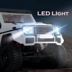 Remote Control RC Compatible for G-Wagon Mercedes G500 1/12 Crawler Off Road Truck RTR RC w/Lights 4WD MN86 White