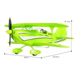 Park10 Toys RC Plane 4CH A310 Biplane RC Airplane for Adults Beginners 3D/6G 1504 Brushless Motor Remote Control Plane EPP Foam 2.4G Fixed-Wing Model Plane with 2 Batteries