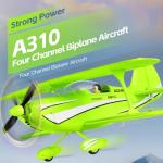 Park10 Toys RC Plane 4CH A310 Biplane RC Airplane for Adults Beginners 3D/6G 1504 Brushless Motor Remote Control Plane EPP Foam 2.4G Fixed-Wing Model Plane with 2 Batteries