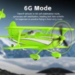 Park10 Toys RC Plane 4CH A310 Biplane RC Airplane for Adults Beginners 3D/6G 1504 Brushless Motor Remote Control Plane EPP Foam 2.4G Fixed-Wing Model Plane with 2 Batteries