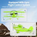 Park10 Toys RC Plane 4CH A310 Biplane RC Airplane for Adults Beginners 3D/6G 1504 Brushless Motor Remote Control Plane EPP Foam 2.4G Fixed-Wing Model Plane with 2 Batteries