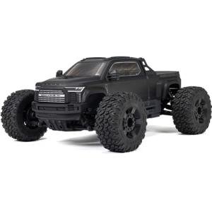 ARRMA RC Truck 1/10 Big Rock 4X4 223S BLX BRUSHLESS Street Truck RTR (Batteries and Charger Not Included) with DSC, (Black), ARA4312V4T1