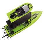 Ssccgym UDI021 Brushless Hobby Remote Control Speed Boat 2.4G 35-40km/h RC Racing Watercraft Submarine with LED ights for Adults 14y+ Favor 2Batteries