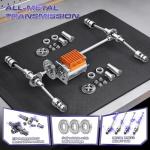 X-TMAGA Remote Control RC Cars 1:16 Monster Truck Toys Cars for Adult & Boys, 4WD Off-Road, Metal Transmission Parts, High Speed Fast 40+ KPH, 4X4 Waterproof with 2 Rechargeable Batteries (HS16-83)