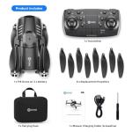 Contixo F19 Drone With 1080p HD FPV Camera, 20 Min Flight 360° Flips Brushless Motor RC Quadcopter With Altitude Hold, Obstacle Avoidance, Follow Me For Novice Beginner's Kids And Adults, 2 Batteries