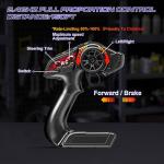 X-TMAGA Remote Control RC Cars 1:16 Monster Truck Toys Cars for Adult & Boys, 4WD Off-Road, Metal Transmission Parts, High Speed Fast 40+ KPH, 4X4 Waterproof with 2 Rechargeable Batteries (HS16-83)