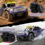 X-TMAGA Remote Control RC Cars 1:16 Monster Truck Toys Cars for Adult & Boys, 4WD Off-Road, Metal Transmission Parts, High Speed Fast 40+ KPH, 4X4 Waterproof with 2 Rechargeable Batteries (HS16-83)