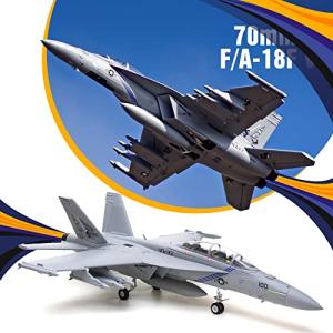 Fms RC Airplane for Adults F-18 70mm Super Hornet Remote Control Airplane 6 Channel EDF Jet Without Reflex PNP (NO Radio Battery Charger)