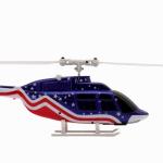 Helidirect RC ERA A60 Bell-206 110-size Auto Stabilized 6-Axis Gyroscope RC Helicopter with Optical Flow Sensor & Upgraded Transmitter - Remote Control Helicopter RTF for Beginner & Adults (Blue/Red)