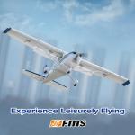 Fms Rc Planes for Beginners Remote Control Airplane for Adults Single-Engine Propeller Airplane 1500MM Cessna 182 Blue 6 Channel Hobby Rc Airplanes PNP (No Radio, Battery, Charger)
