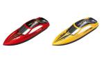 DEERC 2-Pack RC Boats for Kids, Fast Remote Control Boat with 4×1200mAh Batteries, 120 Min Runtime, 7 LED Lights Mode, Capsize Recovery, 2.4GHz Racing, Pool & Lake Toy