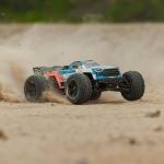 ARRMA 1/16 Mini Kraton 3S DSC 4X4 RTR Brushless Speed Truck (3S Battery & Charger Included), Red/Blue, ARA2508ST1