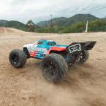 ARRMA 1/16 Mini Kraton 3S DSC 4X4 RTR Brushless Speed Truck (3S Battery & Charger Included), Red/Blue, ARA2508ST1