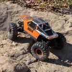 Axial RC Truck 1/24 AX24 XC-1 4WS Crawler Brushed RTR (Includes Everything Needed No Other purchases Required), Orange, AXI00003T2
