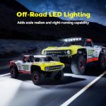 FCXㅤ FMS 1/18 Ford Bronco U4 Brushless RC Truck, Hobby RC Crawler with Remote Controlled Lighting, Cooling System 4WD Drivetrain RC Crawler for Adults, Brushless (RTR 2025)