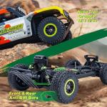 FCXㅤ FMS 1/18 Ford Bronco U4 Brushless RC Truck, Hobby RC Crawler with Remote Controlled Lighting, Cooling System 4WD Drivetrain RC Crawler for Adults, Brushless (RTR 2025)