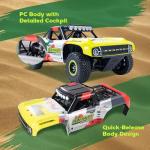 FCXㅤ FMS 1/18 Ford Bronco U4 Brushless RC Truck, Hobby RC Crawler with Remote Controlled Lighting, Cooling System 4WD Drivetrain RC Crawler for Adults, Brushless (RTR 2025)