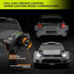 VIRCAS RLAARLO 1/12 Brushelss RC Cars for Adult Top Speed 50+ MPH Rally Car All Terrain RC Truck 4W Off-Road Monster Trucks with Gyro Waterproof Remote Control Car (White)