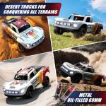 MJX Hyper GO 14211 1/14 Brushless 4X4 RC Desert Trucks with Gyro, RTR All Terrain Short Course Truck, Max 45mph Fast RC Cars for Adults, Electric Powered 2 of 2000 mAh RC Car for Adult