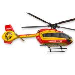 Ssccgym C190 H145 6CH Remote Control Helicopter Aircraft for Adults Beginners RC Heli Single Rotor No Ailerons Maintain Altitude Hover/Optical Flow Positioning RTF 335MM (Yellow 2-Battery)