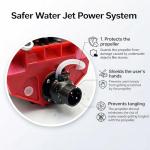 Fast RC Speed Boat, 30Kph Mini Jet Racing Boat with Powerful Jet Propulsion for Adult & Children, 2 * 1500mAh Batteries Electric Remote Control Small Water Boat for Pool, Lake, River (green)