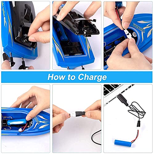 Twister.CK 3PACK Remote Control Speed Boats