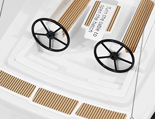 PLAYSTEAM Voyager 280 2.4GHz RC Sailboat - Red