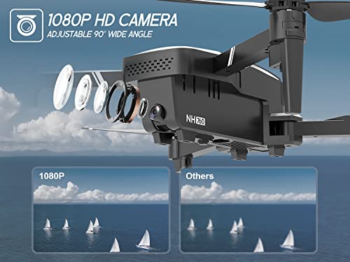 Foldable Mini FPV Drone with 1080P Camera