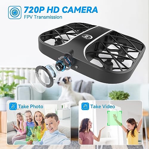 Eluhito Kids Mini Drone with HD FPV Camera