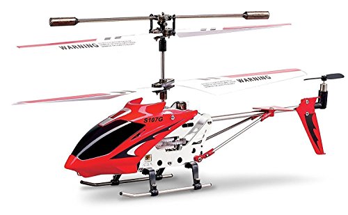 Syma S107/S107G Gyro RC Helicopter - Red