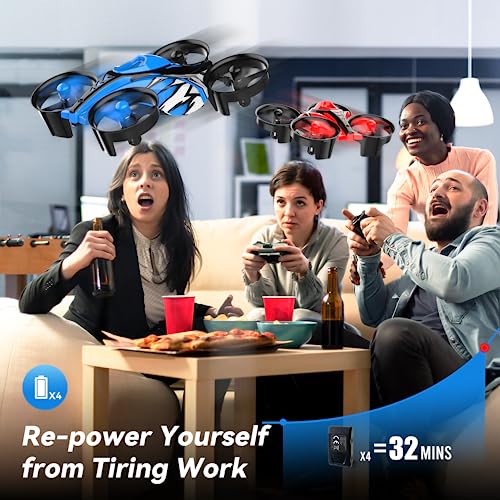 LANSAND Mini Drones: 2-Pack Quadcopter Fun!