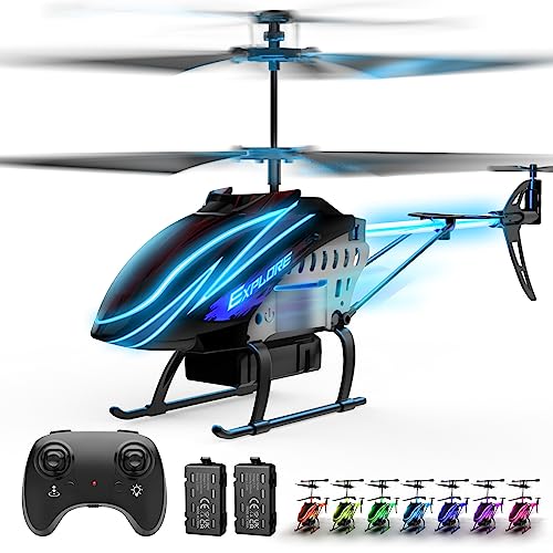BUSSGO Remote Control Helicopter with LED Lights