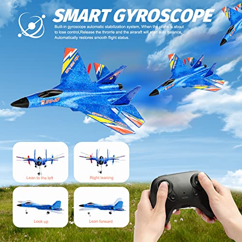 RoofWorld RC Glider Plane with Gyro Balance